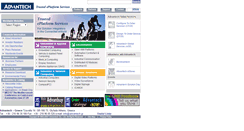 Desktop Screenshot of advantech.com.gr