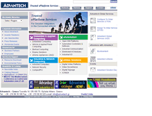 Tablet Screenshot of advantech.com.gr
